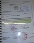 Décharge sur copie du rapport d'étude du sol